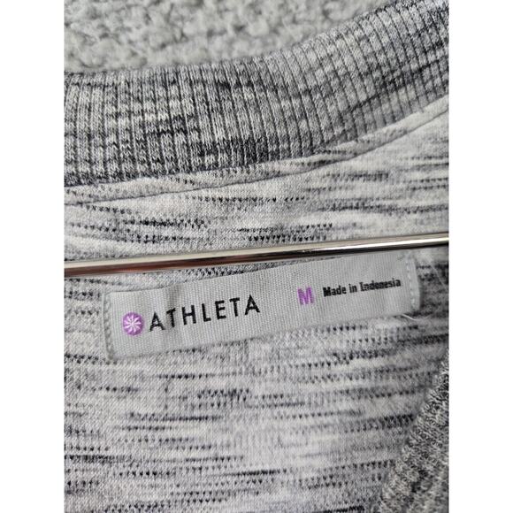 Athleta En Route Dress Women's Size M Gray Heather Athletics Sports Tennis - Picture 3 of 7
